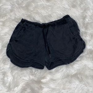 Black lululemon shorts